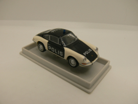 Brekina 1:87 H0 Porsche 911 Coupe Polis Zweden Schweden ovp 16221