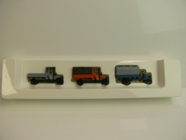 Marklin H0  Set historische voertuigen Oldtimer vrachtwagens OVP 1899