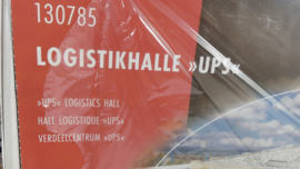 Faller  H0 1:87  Logistiek verdeelcentrum UPS ovp 130785