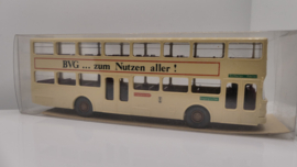 Wiking 1:87 H0 MAN sd200 BVG Berlin opdruk BVG ...zum Nutzen Aller !