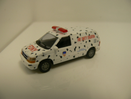 Busch 1:87 Chrysler Voyager Fire Safety Education USA