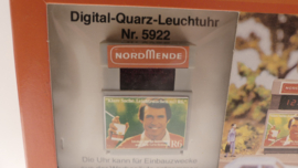Busch 1:87 H0 digitale Quarz klok, ovp 5922