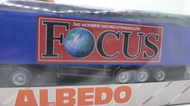 Albedo 1:87 H0 vrachtwagen MAN Focus Nachrichtenmagazin ovp
