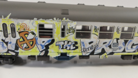 Märklin H0 Personenrijtuig stuurstand Silberling DB Graffiti Edition ovp 84257 AC