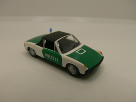 Wiking 1:87 H0 Polizei Porsche 914 ovp 08641531