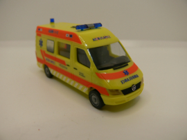 Herpa 1:87 H0 Mercedes Benz Sprinter Ambulance KIJLSTRA Drachten Oosterwolde ZEER Zeldzaam! SAF 200033
