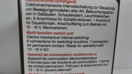 Faller  H0 1:87 Multifunctioneel Schakel apparaat Elektronische Intervalschakeling ovp 632