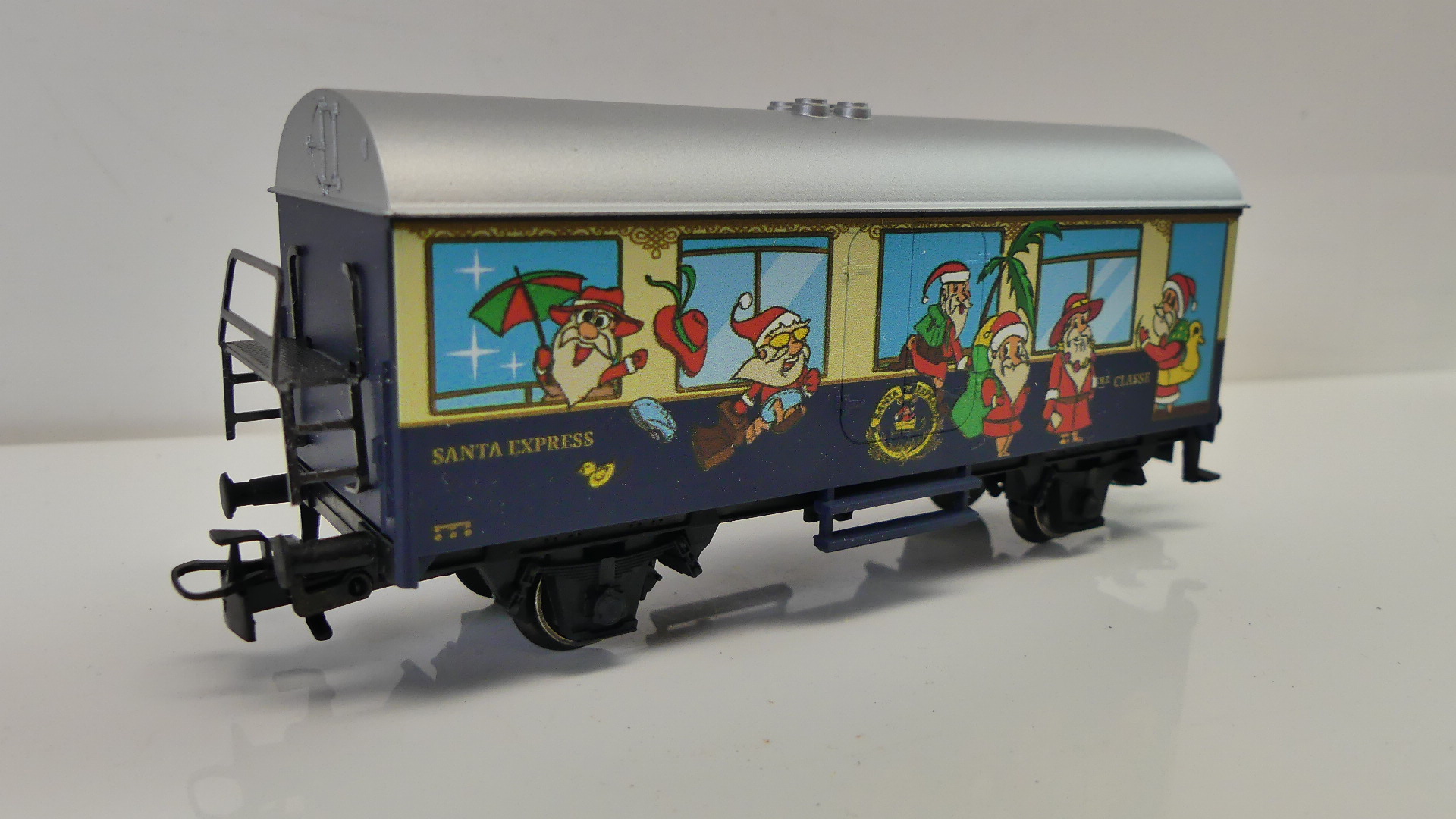 Märklin H0 goederenwagon Koelwagon Die Wilde 13 uitgave 2018 Santa Express Weihnachten Kerst ovp 4415.656