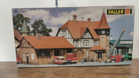 Faller H0 1:87 bouwdoos Reddingscentrum Hulpdienst gebouw ovp 130991