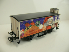 Marklin H0 gesloten goederenwagen met remmershuis DB Frohe Weihnachten 1993 ovp 31968