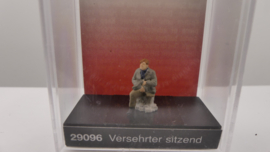 Preiser H0  gehandicapte zittend ovp 29096