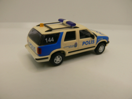 Busch 1:87 H0 Chevrolet Blazer Polis Zweden Schweden Stockholm Lan Arlanda 46403