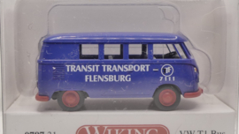 Wiking 1:87 H0 VW T1 Bus Transit Transport Flensburg ovp 0797 31