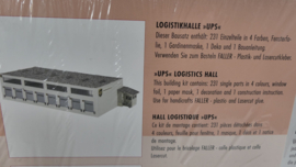 Faller  H0 1:87  Logistiek verdeelcentrum UPS ovp 130785