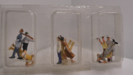 Preiser 1:87 H0 setje diverse figuren 10 stuks ovp