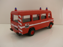 Busch 1:87  Mercedes Feuerwehr 507 Zwitserland Berufsfeuerwehr ovp 44349