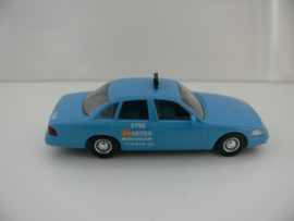 Busch USA 1:87 HO Ford Crown Victoria Taxi 24 seven ovp 49028