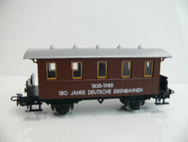 Märklin H0 passagierswagon opdruk 150 Jahre Deutsche Eisenbahn 1835-1985 H0 uit set 2750