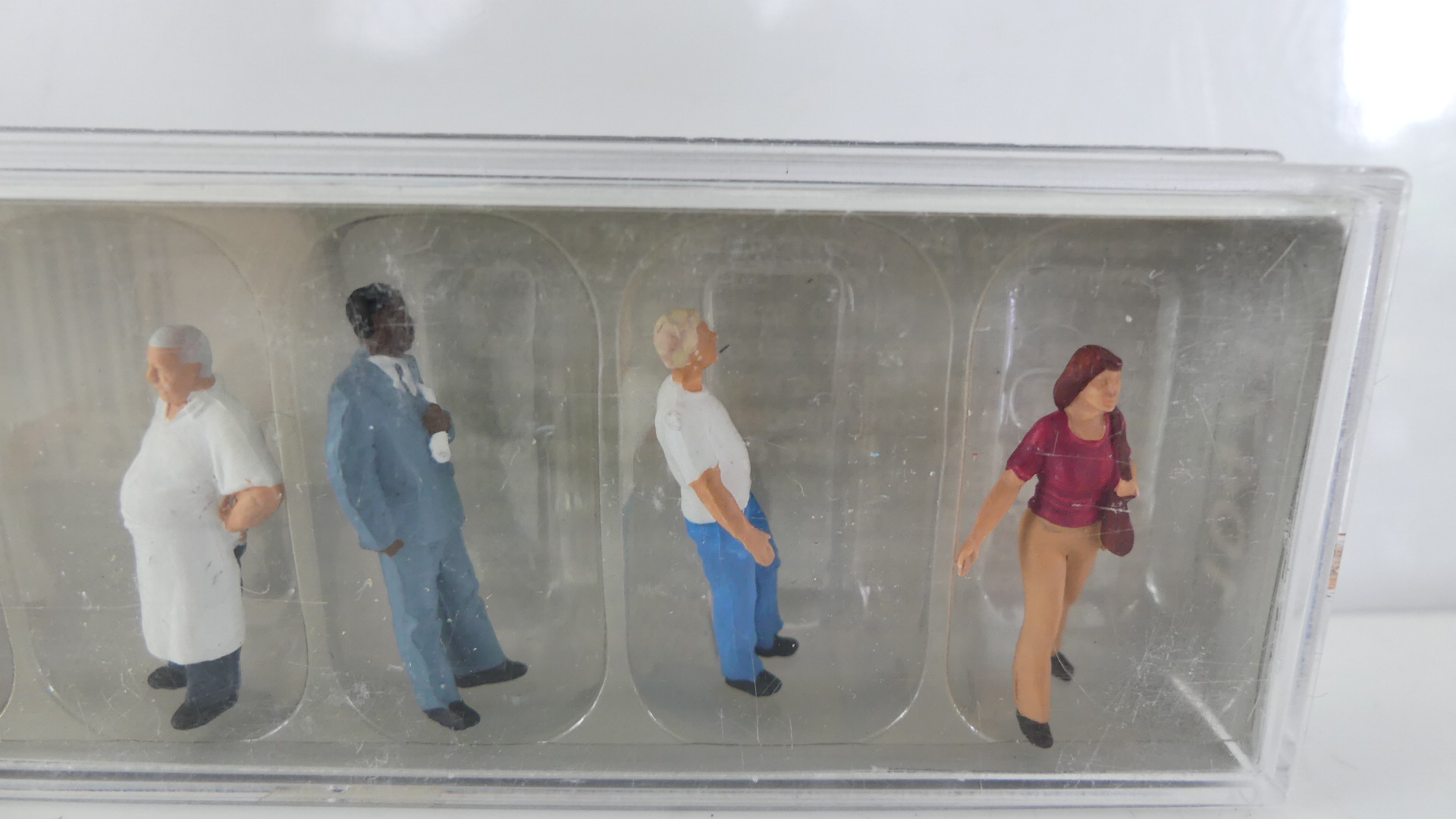 Preiser 1:87 H0  Amerikaanse straat scene / figuren ovp 10471