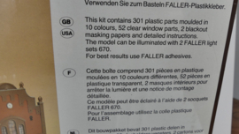 Faller  H0 1:87  Grote oude goederenloods  ovp B-153