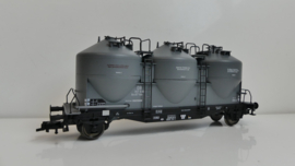 Piko H0 goederenwagon stof silo wagen Staubbehälterwagen DB OVP 72013