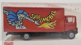 Busch 1:87 H0 Mercedes LP 809 Spielmobil ovp 40747
