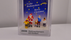Preiser 1:87 H0 Kerstman met kinderen ovp 29098