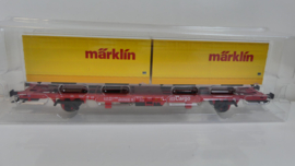 Marklin H0 Goederenwagon Containerwagen DHL  DB Cargo ovp 47705