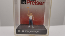 Preiser H0 man met vliegenmepper ovp 28157