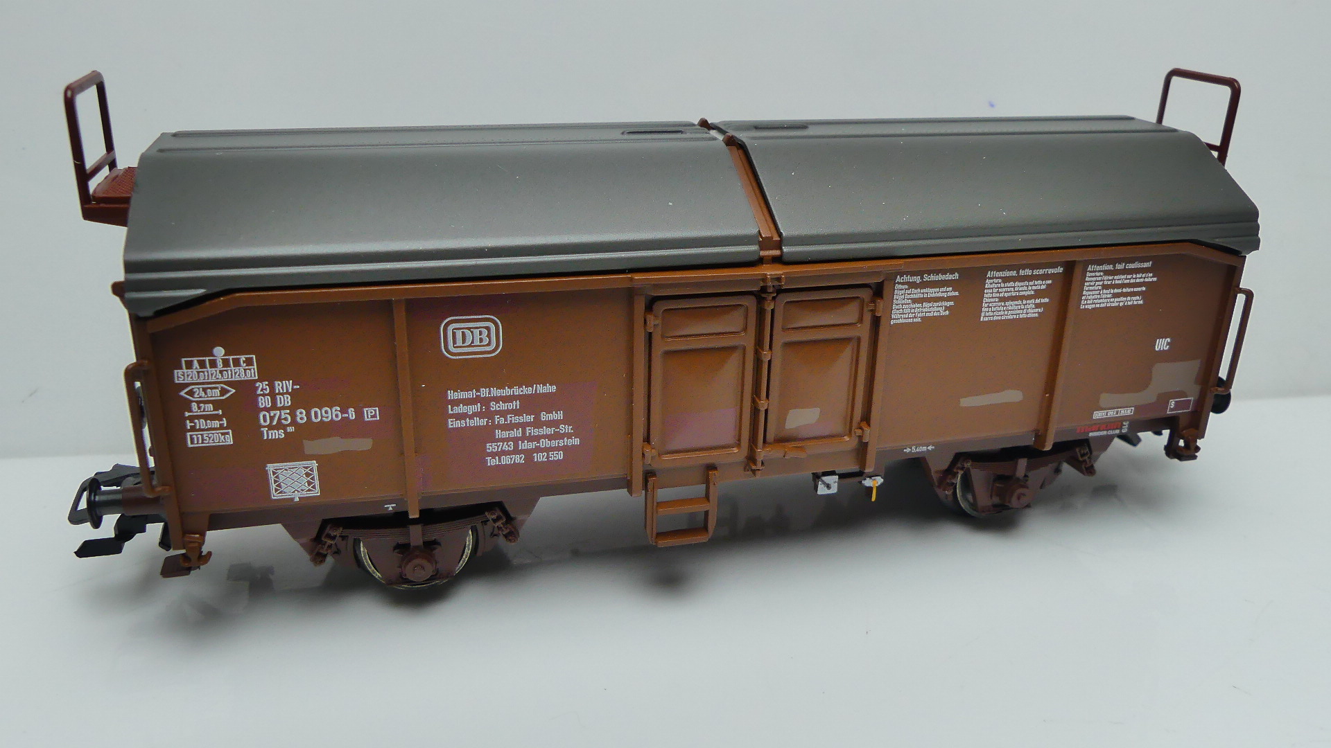 Märklin H0 Goederenwagon Insider club Jahreswagen jaarwagen 2019 DB ovp 48169