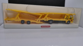 Wiking 1:87 H0 vrachtwagen Mercedes Benz Autotransporter ADAC ovp 580 02 30