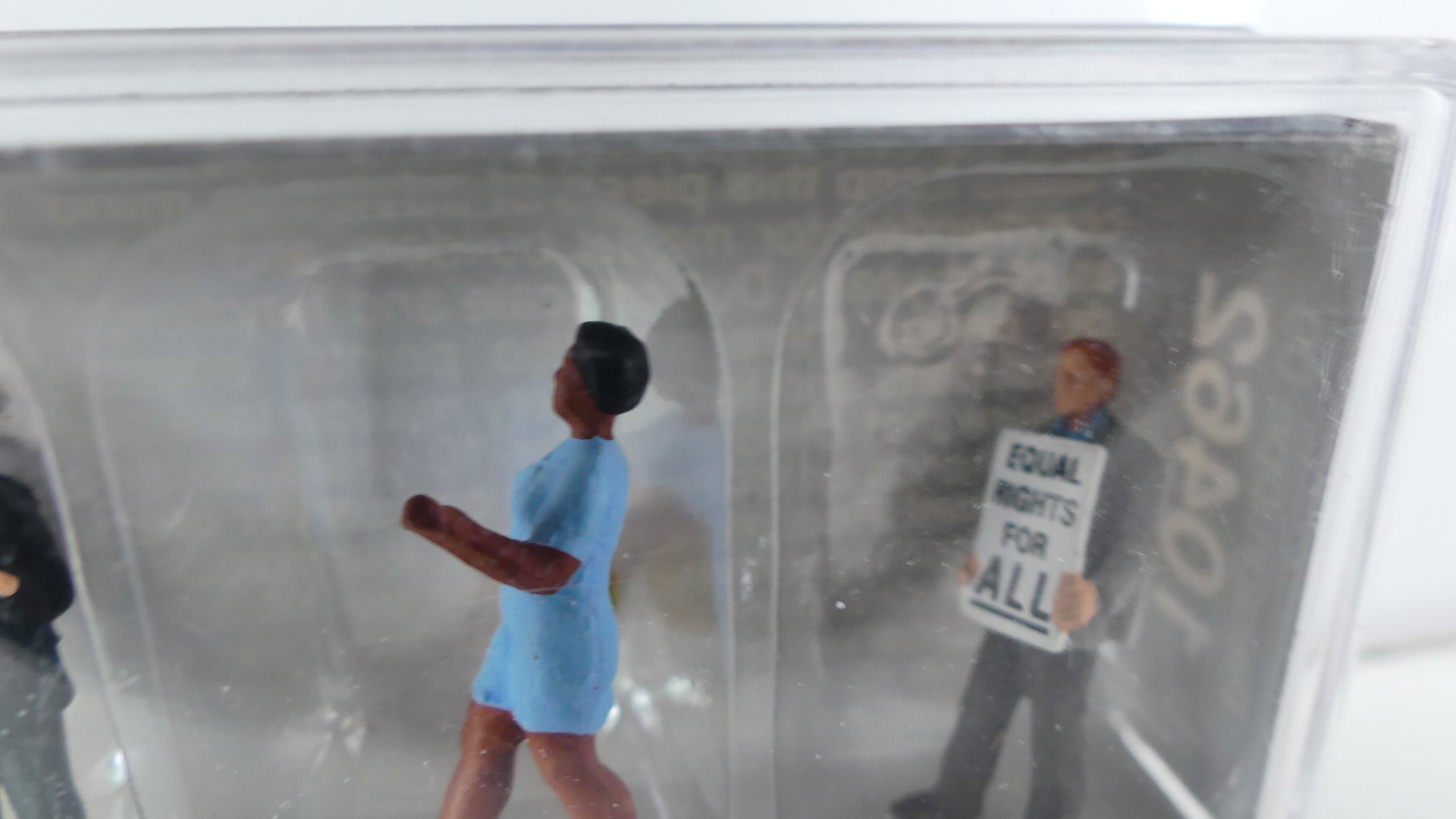 Preiser 1:87 H0  Amerikaanse straat scene / figuren ovp 10462