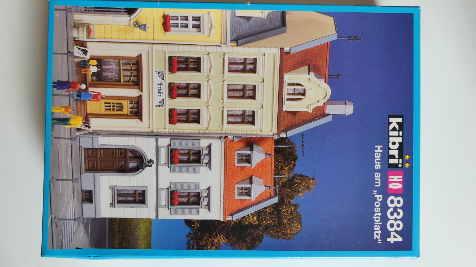 Kirbi 1:87 H0 bouwdoos Haus am Postplatz ovp 8384