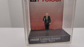 Preiser H0 Ludwig Erhard 1897-1977 Economie minister BRD 1949-1963 ovp 28028
