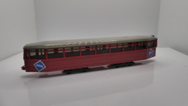 Wiking 1:87 H0 Tram / Strassanbahn aanhanger rood XX 69