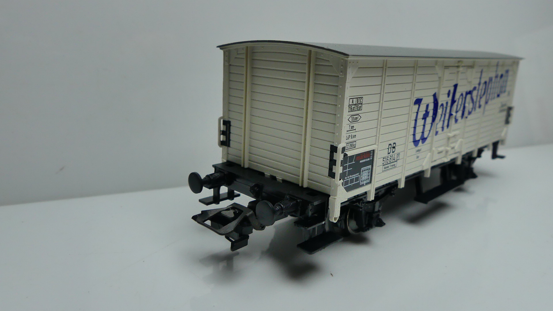 Märklin H0 Goederenwagon insider jaarwagen 2016 Insider Club Weihenstephan DB  ovp 48166
