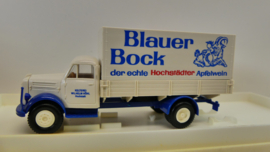 Brekina 1:87 H0 Oldtimer vrachtwagen Blauer Bock Apfelwein ovp 4200