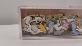 Preiser 1:87  zittende reizigers 48 stuks ovp 14400