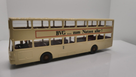 Wiking 1:87 H0 MAN sd200 BVG Berlin opdruk BVG ...zum Nutzen Aller !