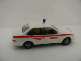 Rietze 1:87 Ford Scorpio Ambulance Laege Köbenhavns Brandvaesen ovp 50635