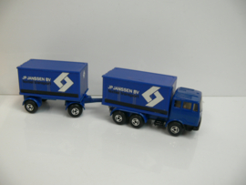 Efsi 1:87 H0 vrachtwagen Mercedes JP Janssen BV Textiel Transport