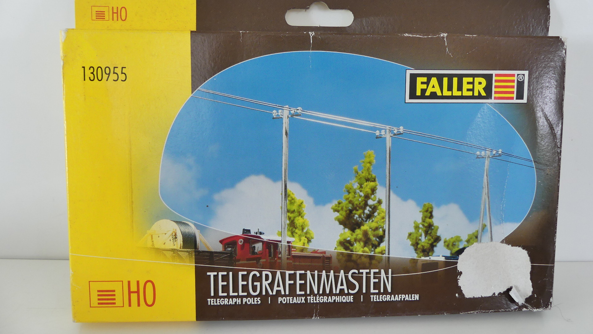 Faller 1:87 H0 bouwdoos telegraafpalen OVP 130955