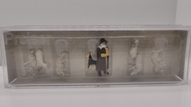 Preiser 1:87 Schaapsherder met schapen en hond ovp 14160