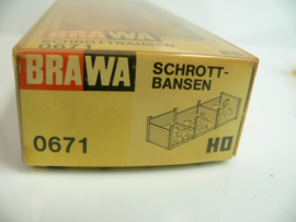 Brawa H0 1:87 Schrottbansen schroot nieuw ovp 0671