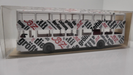 Wiking 1:87 H0 MAN SD 200 Berlin bus BVG Berlin Berliner Zeitung ovp 730 26