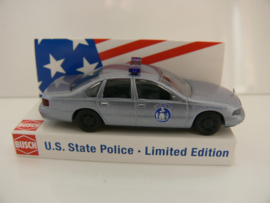Busch USA 1:87 HO Chevrolet Caprice State Police Main State ovp 47686