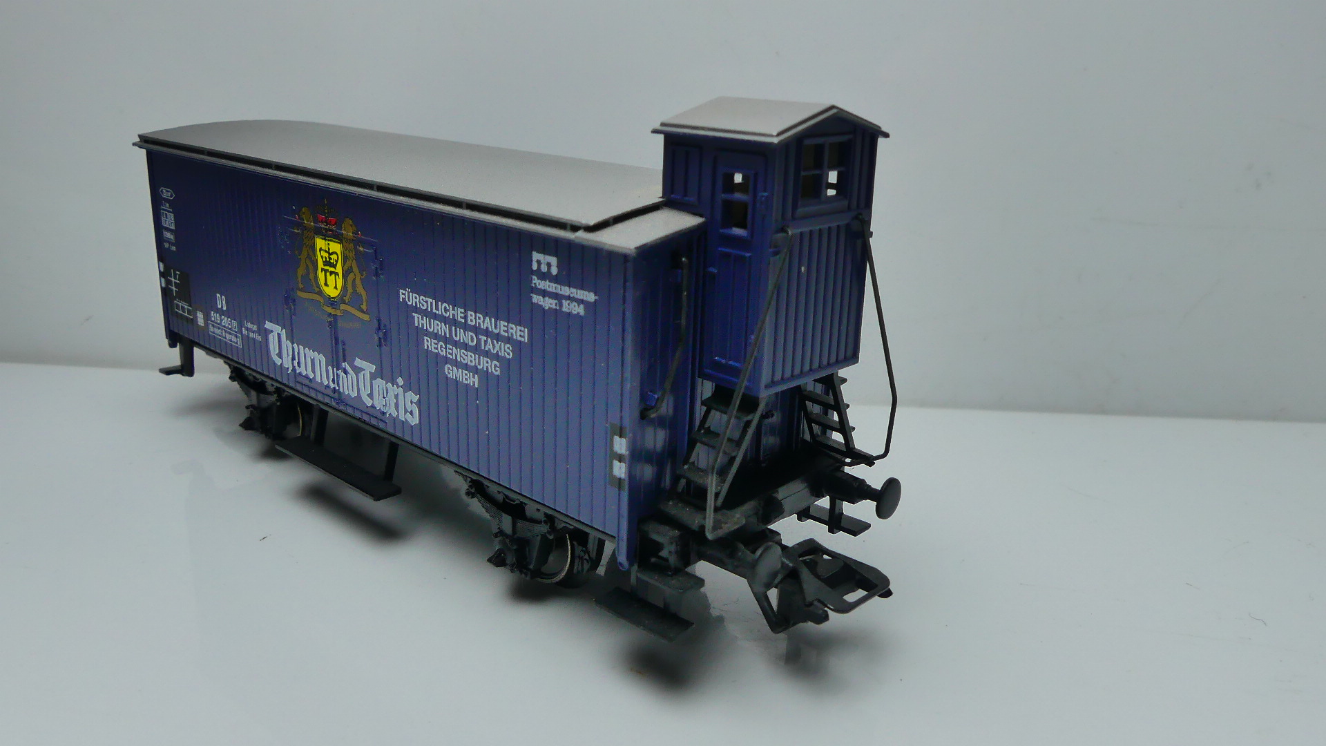 Märklin H0 Goederenwagon Postmuseumswagen 63-05 Thurn und Taxis DB ovp 84890