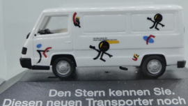 Herpa 1:87 H0 Mercedes Benz D100 Den Stern Kennen Sie, Diesen Neuen Transporter noch nicht ovp 035750 Private Collection