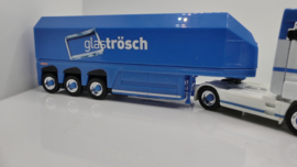 Schuco 1:87 H0  vrachtwagen Mercedes Glaströsch glastransport