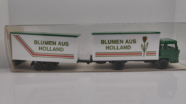 Wiking 1:87 H0 Vrachtwagen Magirus Blumen aus Holland ovp 24 426